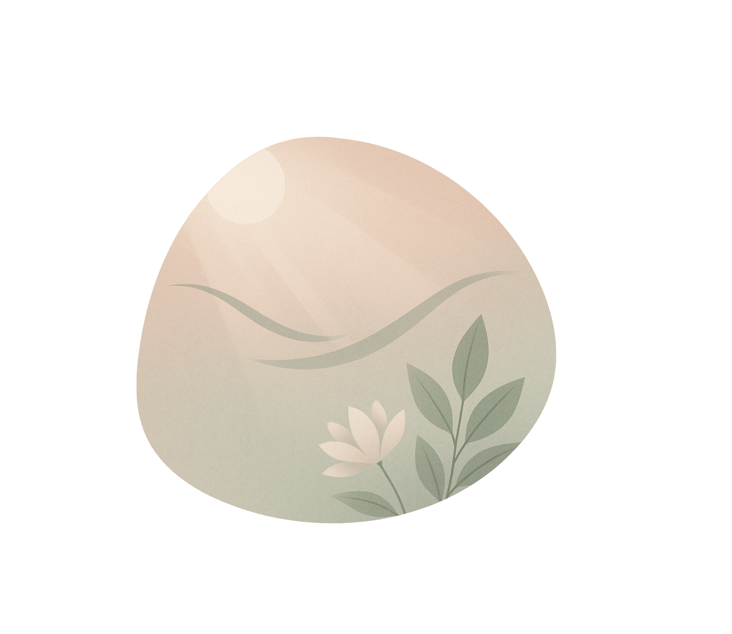 Illustration apaisante pour hypnose douce et thérapie brève